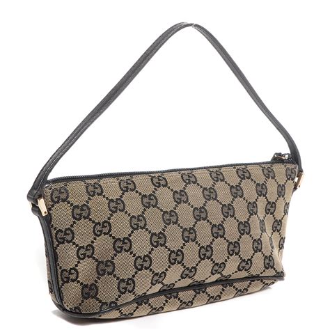 gucci monogram boat pochette|GUCCI Monogram Boat Pochette Black 1524964 .